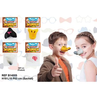 Faux Nez Animaux - Modèle Aléatoire | jourdefete.com