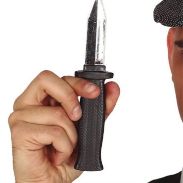 Un couteau rétractable de 19 cm pour vos soirées | jouedefete.com