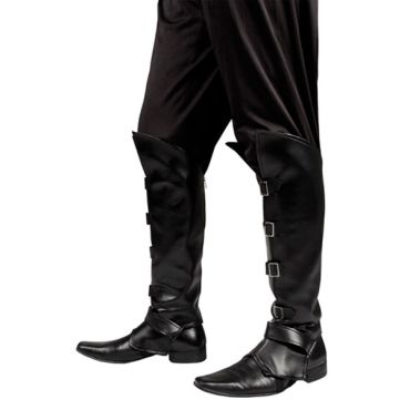 Accessoire de Déguisement Paire de Couvre-Botte Père-Noël