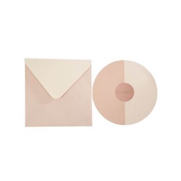10 Invitations et Enveloppes - Collection Curve 