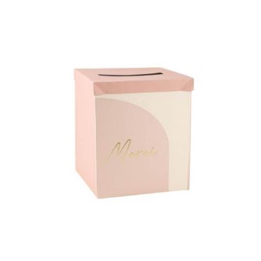 Urne Merci - Collection Curve  Rose Blush