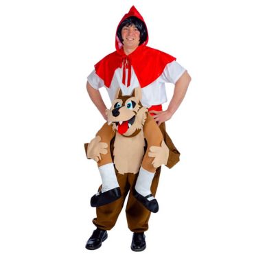 Déguisement Petit Chaperon Rouge et le Loup - Taille Unique