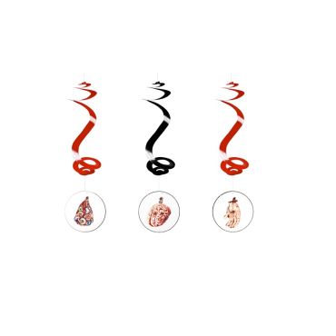 3 Suspensions Gore d'Halloween