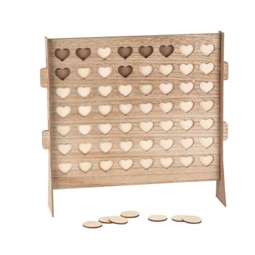 Un livre d'or en forme de Puissance 4 à remplir lors de votre événement | jourdefete.com