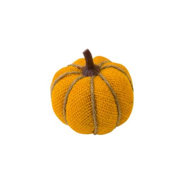 Une belle citrouille orange pour votre décoration automnale d'intérieur | jourdefete.com