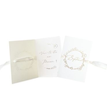 Deux jolies cartes à donner au parrain et à la marraine pour faire votre demande avant le baptême de votre enfant | jourdefete.com