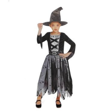 Une tenue de sorcière noire pour enfant idéal pour la tournée des bonbons | jourdefete.com