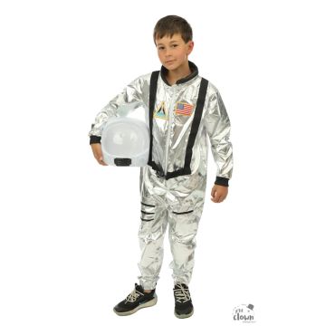 Déguisement d'astronaute argenté pour enfant | jourdefete.com