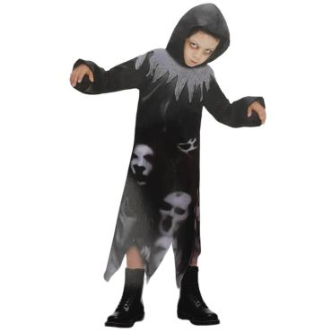 Un superbe costume de faucheur noir pour la soirée d'Halloween | jourdefete.com