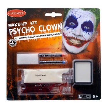 kit de maquillage clown psycho | jourdefete.com