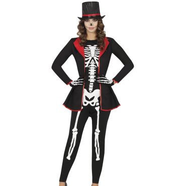 Déguisement Élégant Squelette Femme | jourdefete.com