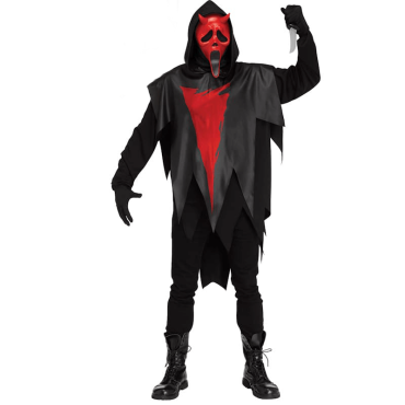 Un superbe costume de Devil Face pour adulte pour votre soirée d'Halloween | jourdefete.com