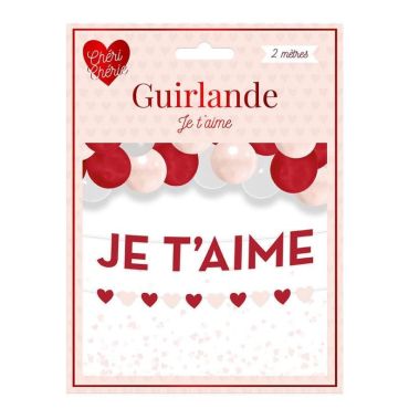 Une jolie guirlande pour la Saint-Valentin | jourdefete.com