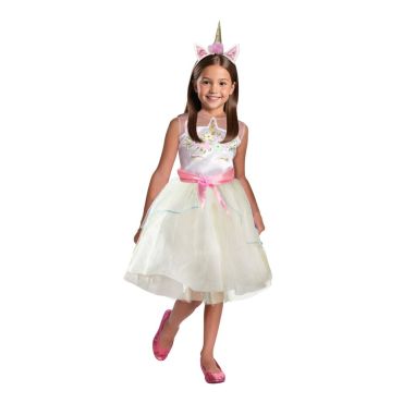 Déguisement licorne enfant avec serre-tête et jupe en tulle | jourdefete.com