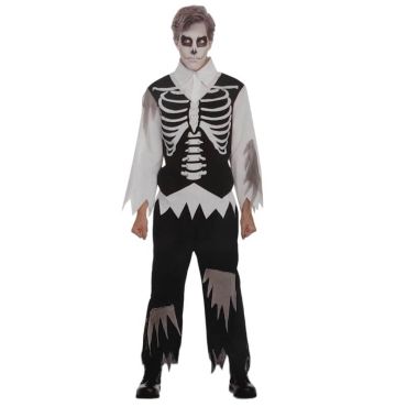 Un costume de mariage pour être squelettique le jour d'Halloween | jourdefete.com