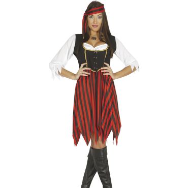 Déguisement de pirate des mers pour femme | jourdefete.com
