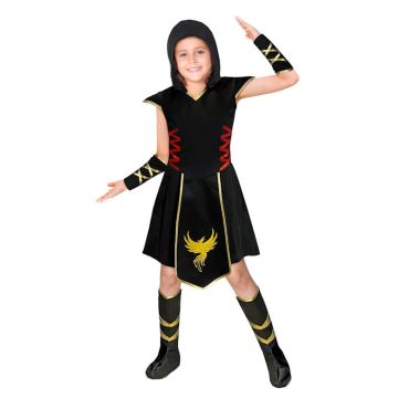 Optez pour ce splendide déguisement de ninja pour fille afin qu'elle puisse se déguiser lors de sa fête | jourdefete.com