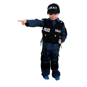 Déguisement Agent S.W.A.T. Garçon - Taille au Choix