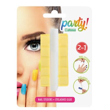 Un kit de maquillage 2 en 1 pour les cils et les ongles | jourdefete.com