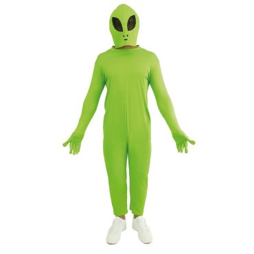 Déguisement extraterrestre vert | jourdefete.com
