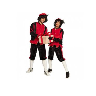 déguisement de père fouettard rouge pour adulte | jourdefete.com