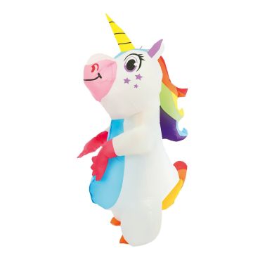 Un superbe déguisement de licorne gonflable pour adulte | jourdefete.com