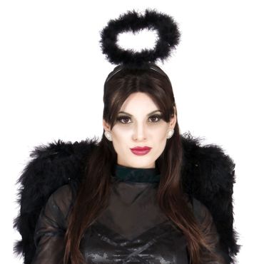 Diadème Ange Noir