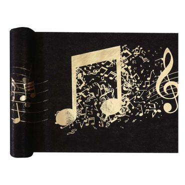 chemin-table-disque-or-noir|jourdefete.com