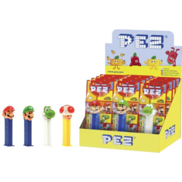 Distributeur PEZ Mario avec figurines et recharge incluse | jourdefete.com