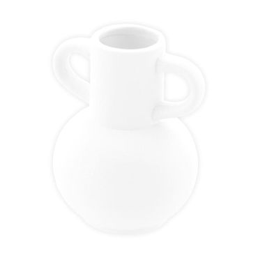 Craquez pour cette splendide amphore blanc en céramique pour votre table | jourdefete.com