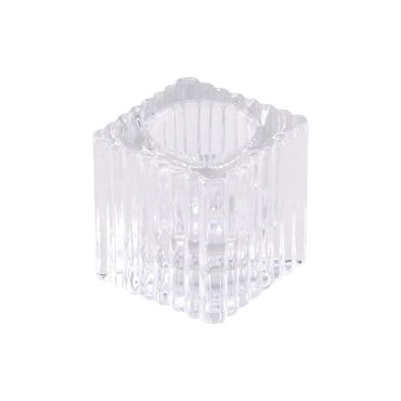 Un superbe bougeoir carré pour mettre des bougies sur votre table | jourdefete.com