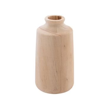 Un vase en bois pour accueillir des bouquets de fleurs sur votre table | jourdefete.com