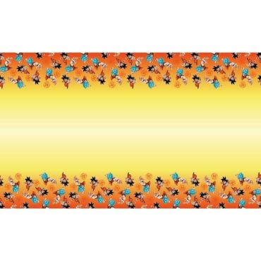 Placez cette nappe "Dragon Ball ®" sur la table d'anniversaire de votre enfant | jourdefete.com