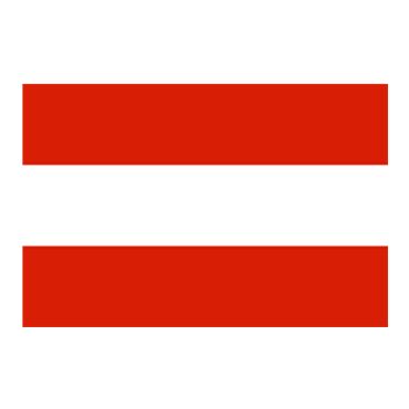 Lot de 10 drapeaux - Autriche