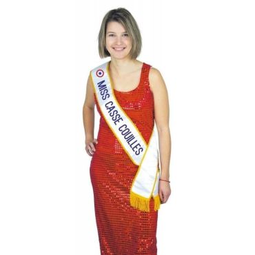 Echarpe de miss au choix | jourdefete.com