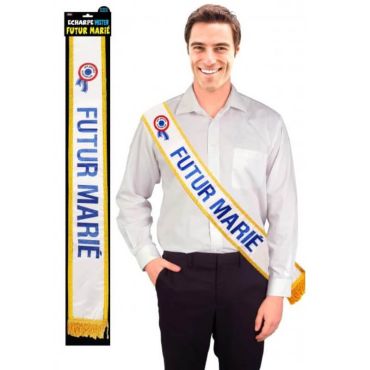 Echarpe futur marié pour homme 