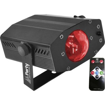 Mini projecteur LED Waterwave avec effet lumineux de vagues colorées | jourdefete.com Mini projecteur LED Waterwave avec effet lumineux de vagues colorées | jourdefete.com