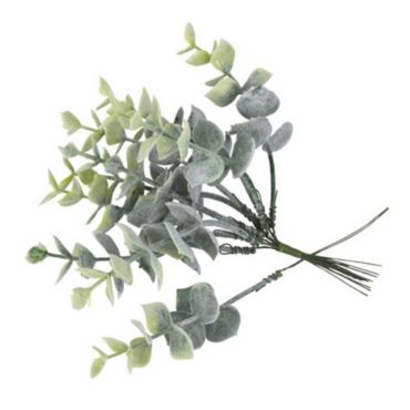 10 Branches d'Eucalyptus Givrées sur Tige | jourdefete.com