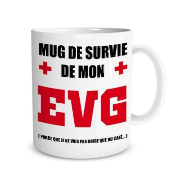 Mug Enterrement de Vie de Garçon | jourdefete.com
