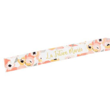 Echarpe EVJF - Collection Anémone - La Future Mariée