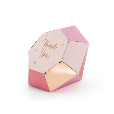 6 boites diamant Merci - EVJF