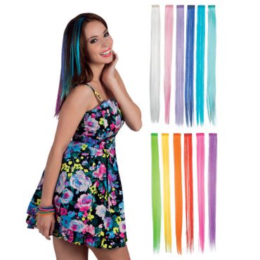 Extension pour Cheveux Mèches Fluo