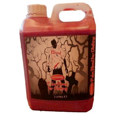 Bidon de Faux Sang pour Textile 