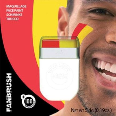 Fanbrush™ Rouge et Jaune