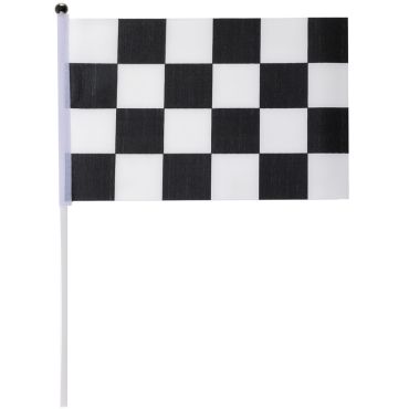Drapeaux à damier noir et blanc pour fête sur le thème de la course | jourdefete.com