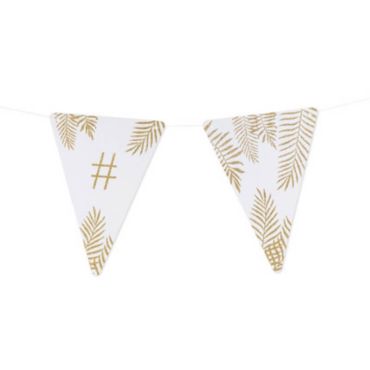 fanion-fougère-or-paillettes | jourdefete.com