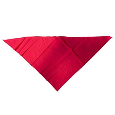 Foulard uni rouge pour féria | jourdefete.com