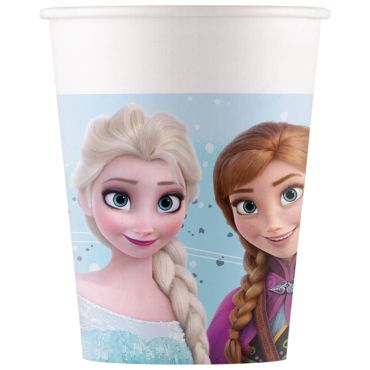 Gobelets La Reine des Neiges 2 avec Elsa et Anna – 25 cl en carton | jourdefete.com