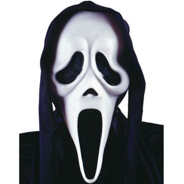 Masque Scream avec Capuche - Adulte