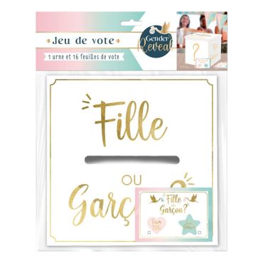 Jeu de vote - Collection Gender Reveal | jourdefete.com